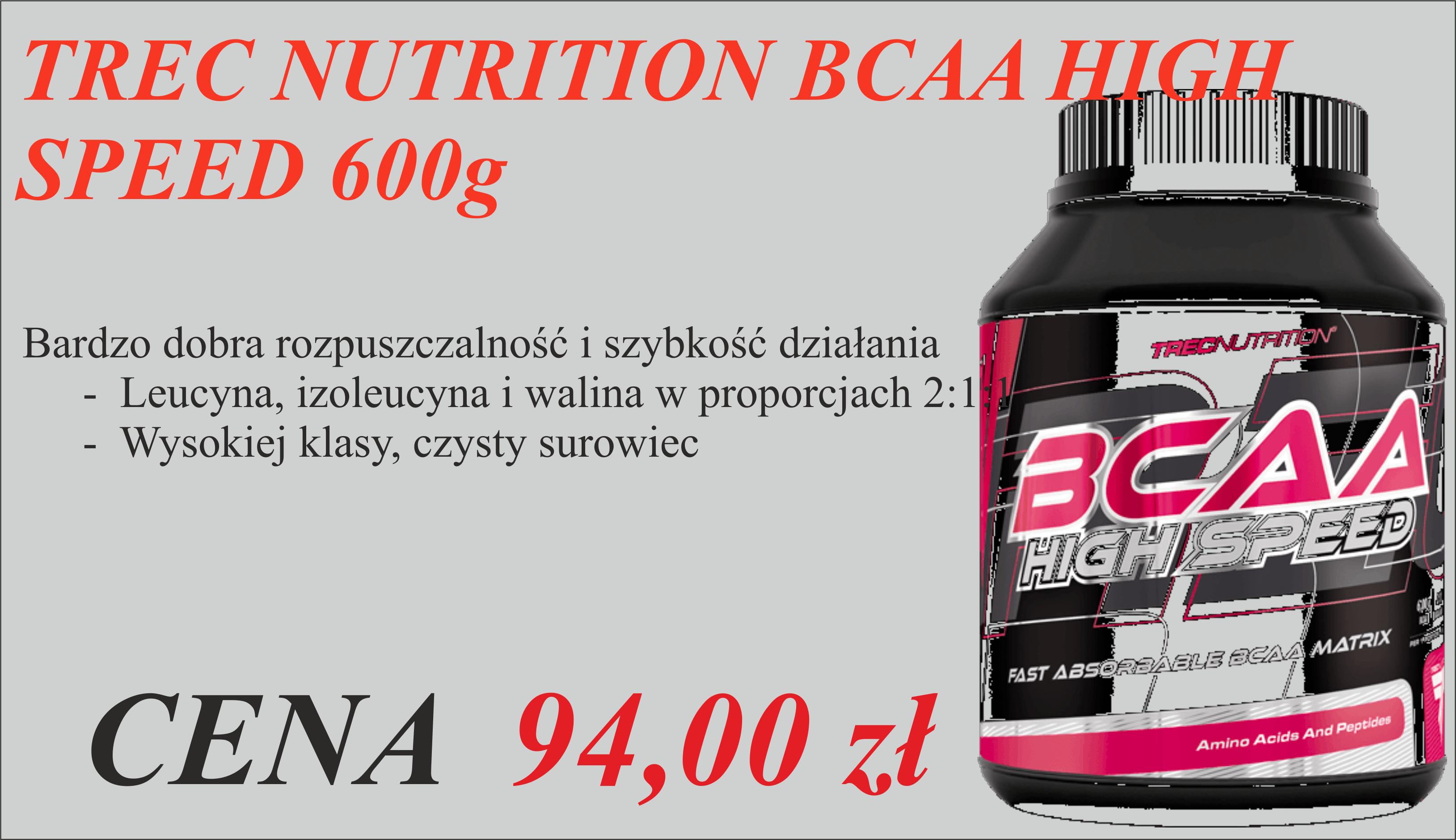 TREC NUTRITION BCAA